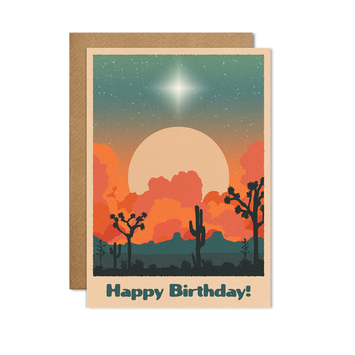 cai & jo - Happy birthday card: With cello wrap