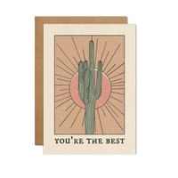 cai & jo - You're The Best Card: With cello wrap