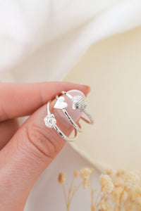 Sterling Silver Shell Ring