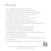 Charity Raffle Ticket | Butterfly Thyroid Cancer Trust