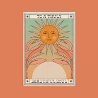 cai & jo - To a Truly Beautiful Soul Card: With cello wrap