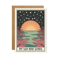 cai & jo - My Sun and Stars Card: With cello wrap