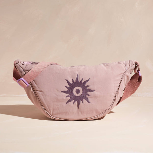 cai & jo - Nylon Sling Bag in 90s Lilac