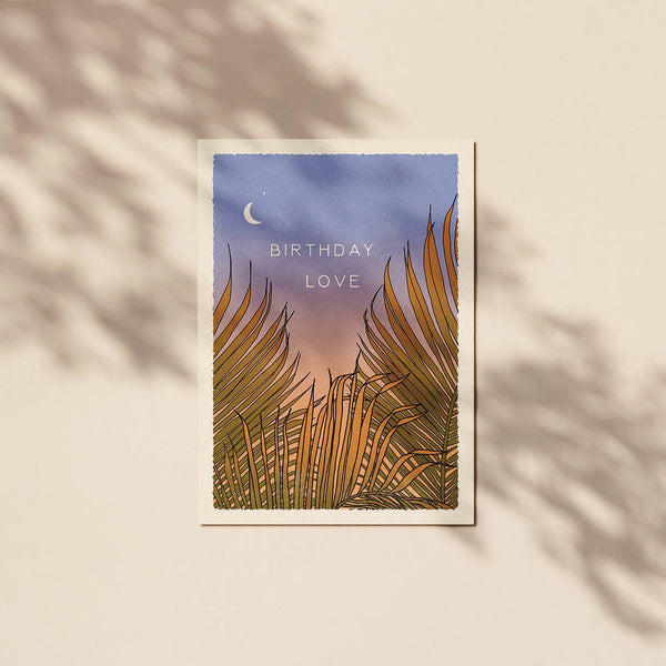 cai & jo - Birthday Love Card: With cello wrap