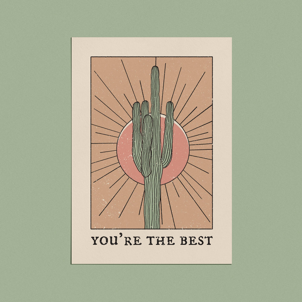 cai & jo - You're The Best Card: With cello wrap