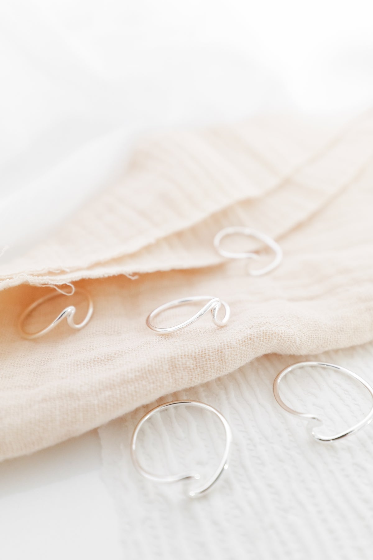 Silver Wave Ring