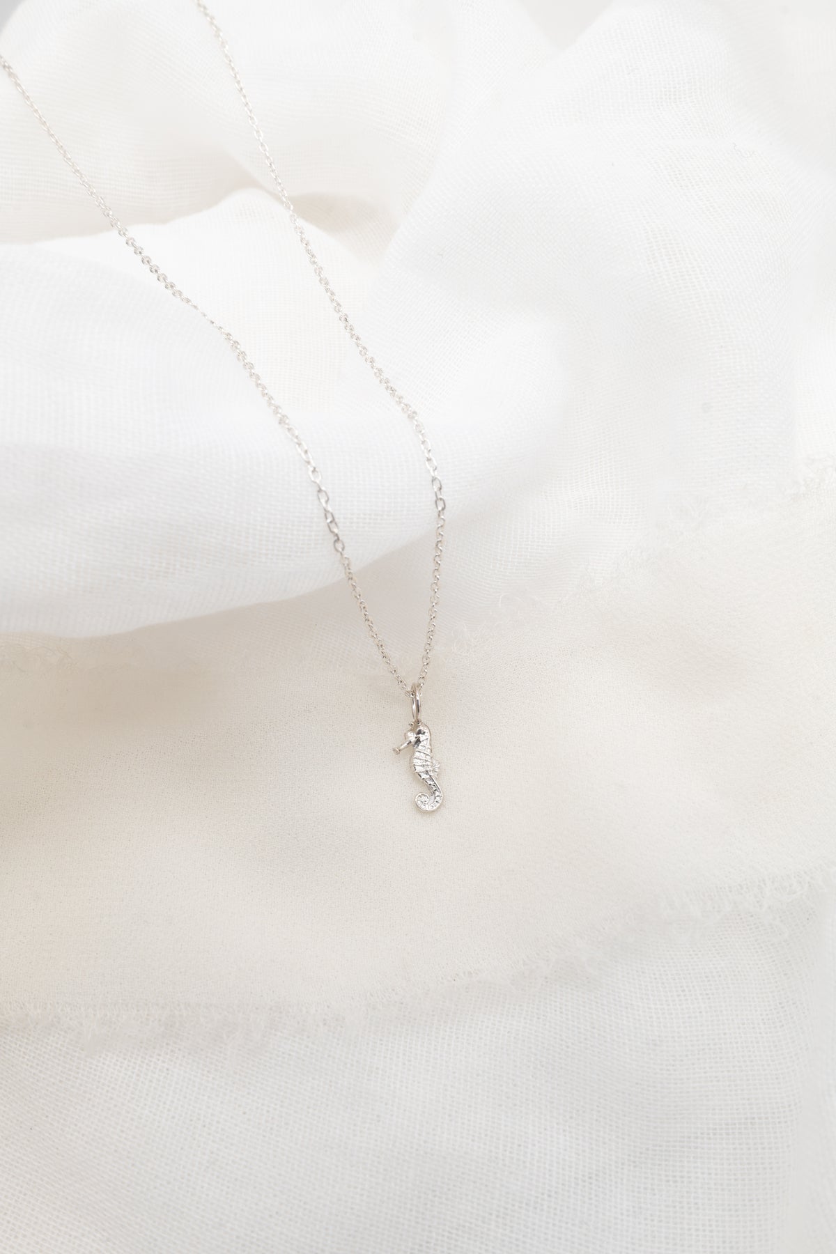 The Mini Seahorse Charm Necklace
