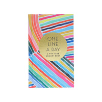 Abrams & Chronicle Books - Rainbow One Line a Day - A Five-Year Memory Book (Diary or Journal)