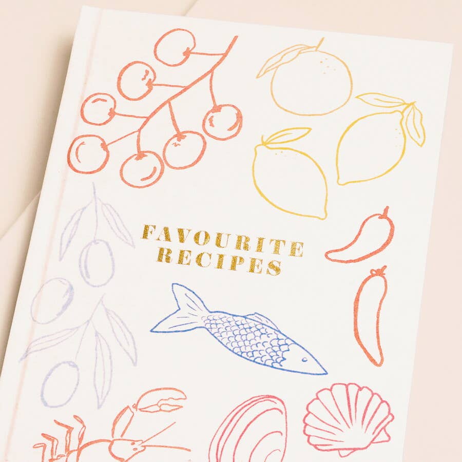Lisa Angel - Favourite Recipes Cookbook Journal