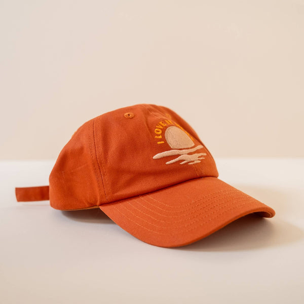 cai & jo - I love it here embroidered cap