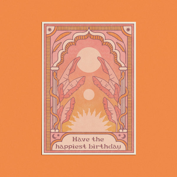 cai & jo - Have the happiest birthday Card: With cello wrap
