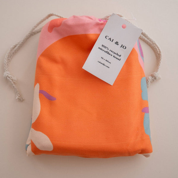 cai & jo - Microfibre Sun Towel in Bergamo