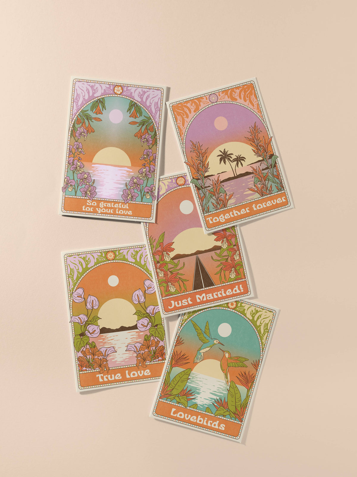 cai & jo - Together Forever Card: With cello wrap