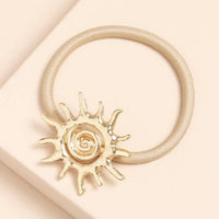Lisa Angel (US Duties Paid) - Gold Sun Swirl Hair Tie