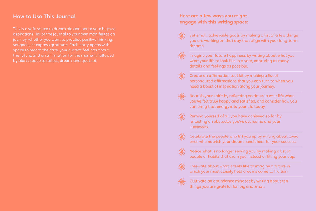 Abrams & Chronicle Books - Manifest That Sh*t - A Journal to Turn Your Dreams into Reality (Diary or Journal)