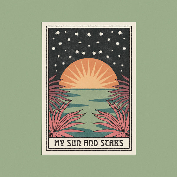 cai & jo - My Sun and Stars Card: With cello wrap