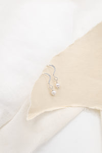 Sterling Silver pearl earrings