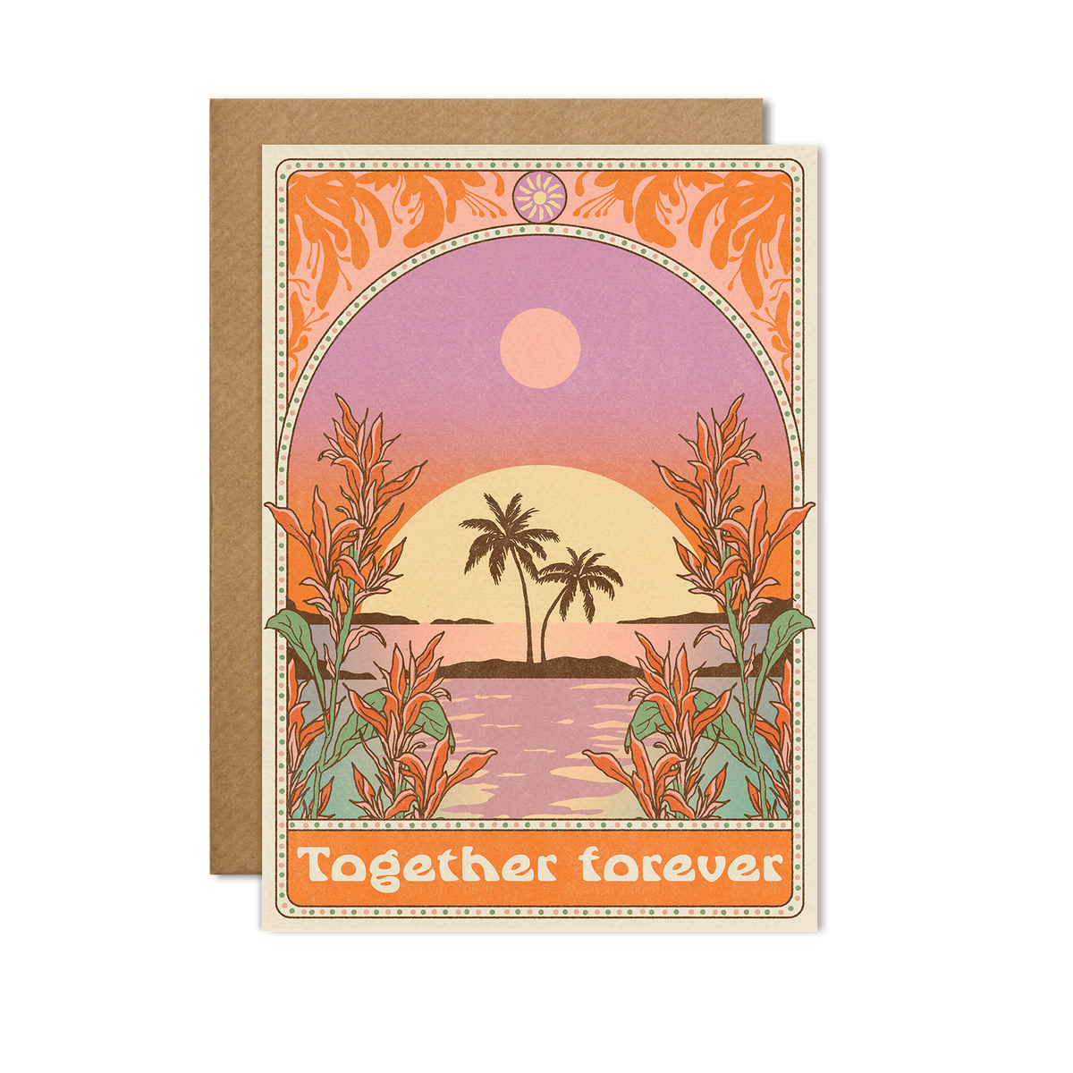 cai & jo - Together Forever Card: With cello wrap