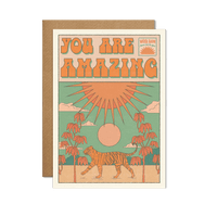 cai & jo - You Are Amazing Card: With cello wrap