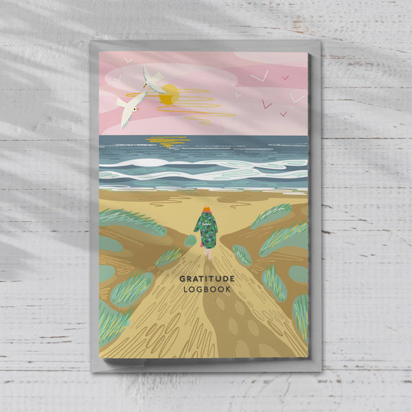 Onneke - Gratitude Logbook - Over the Dunes Cover