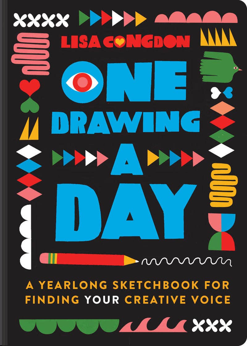 Abrams & Chronicle Books - One Drawing A Day - A Yearlong Sketchbook for Finding Your Creative Voice (Diary or Journal)