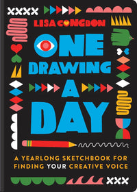 Abrams & Chronicle Books - One Drawing A Day - A Yearlong Sketchbook for Finding Your Creative Voice (Diary or Journal)