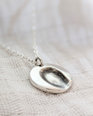 Single Fingerprint Print Necklace
