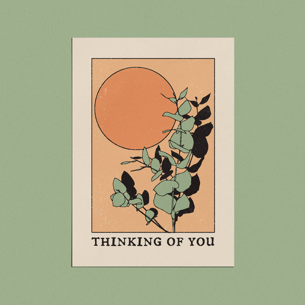 cai & jo - Thinking Of You Card: With cello wrap