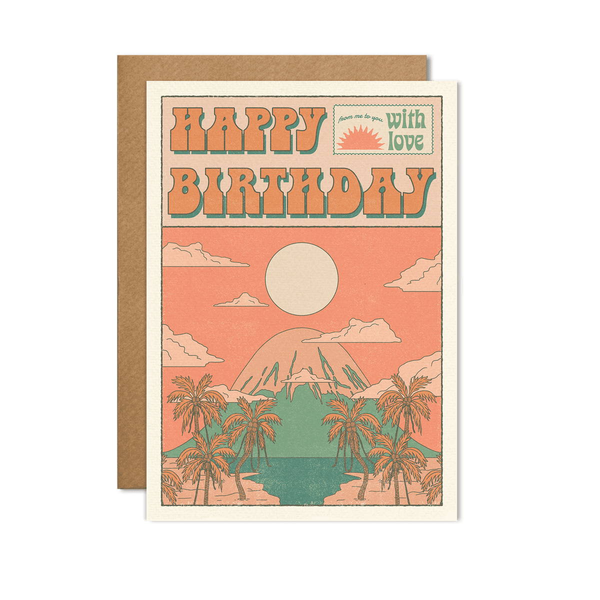 cai & jo - Happy Birthday Card: With cello wrap