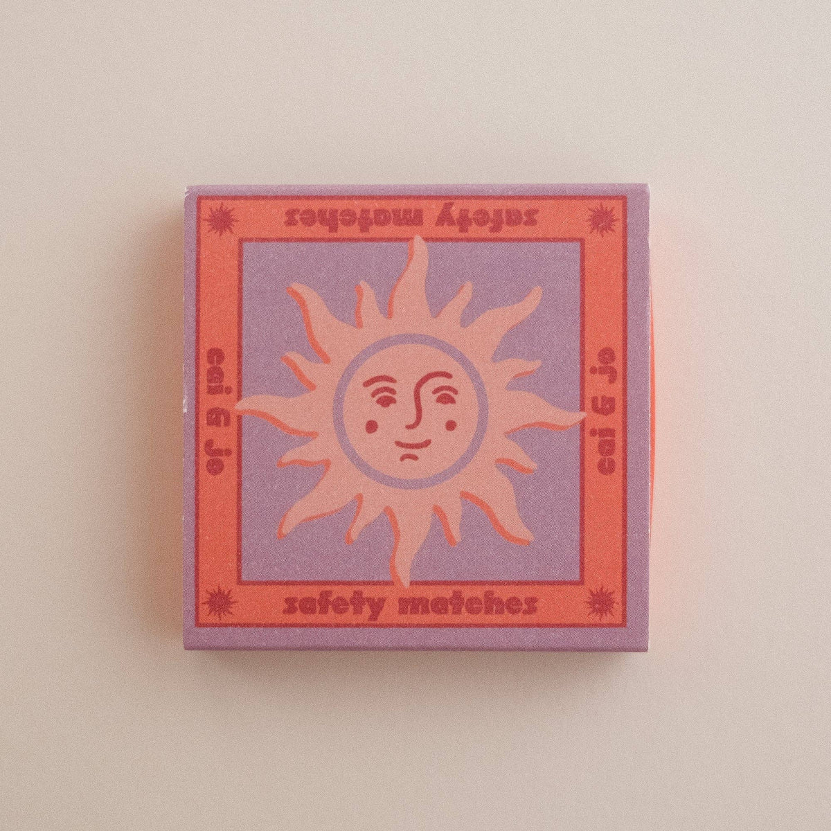 cai & jo - Small Matchbox in Lilac Sun