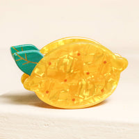 Lisa Angel (US Duties Paid) - Large Lemon Hair clip