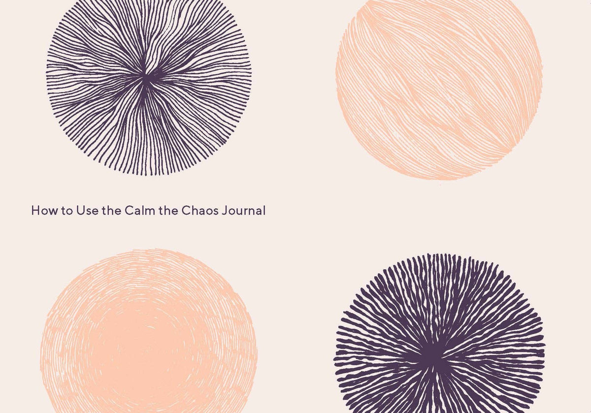 Abrams & Chronicle Books - Calm the Chaos Journal - A Daily Practice for a More Peaceful Life (Diary or Journal)