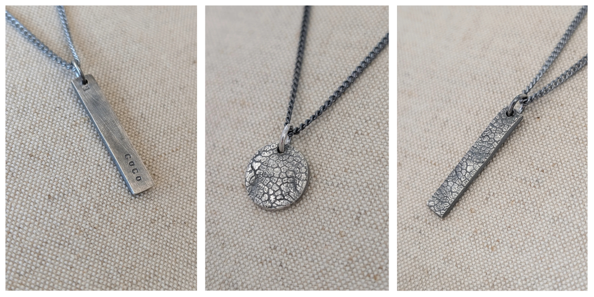 Sterling Silver Imprint Charm only