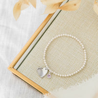 Fingerprint Beaded Bracelet