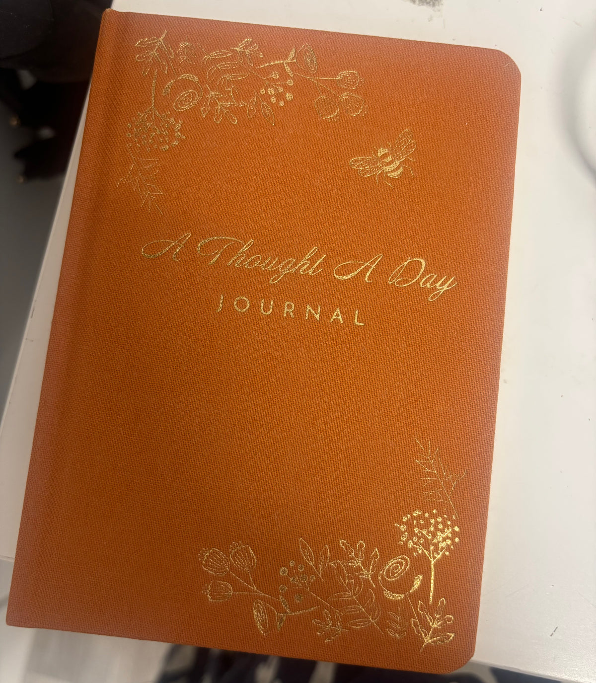 Orange Five Year Thought a Day Journal