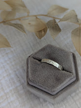 Load image into Gallery viewer, 9ct Solid White Gold Personalised Botanical Ring