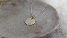 Load image into Gallery viewer, Personalised 9ct Gold Necklace