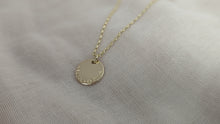 Load image into Gallery viewer, Personalised 9ct Gold Necklace
