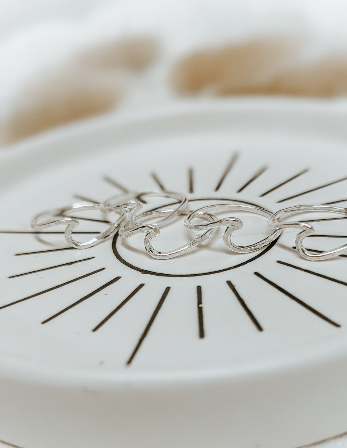 Silver Wave Ring