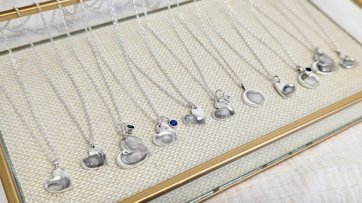 Single Fingerprint Print Necklace