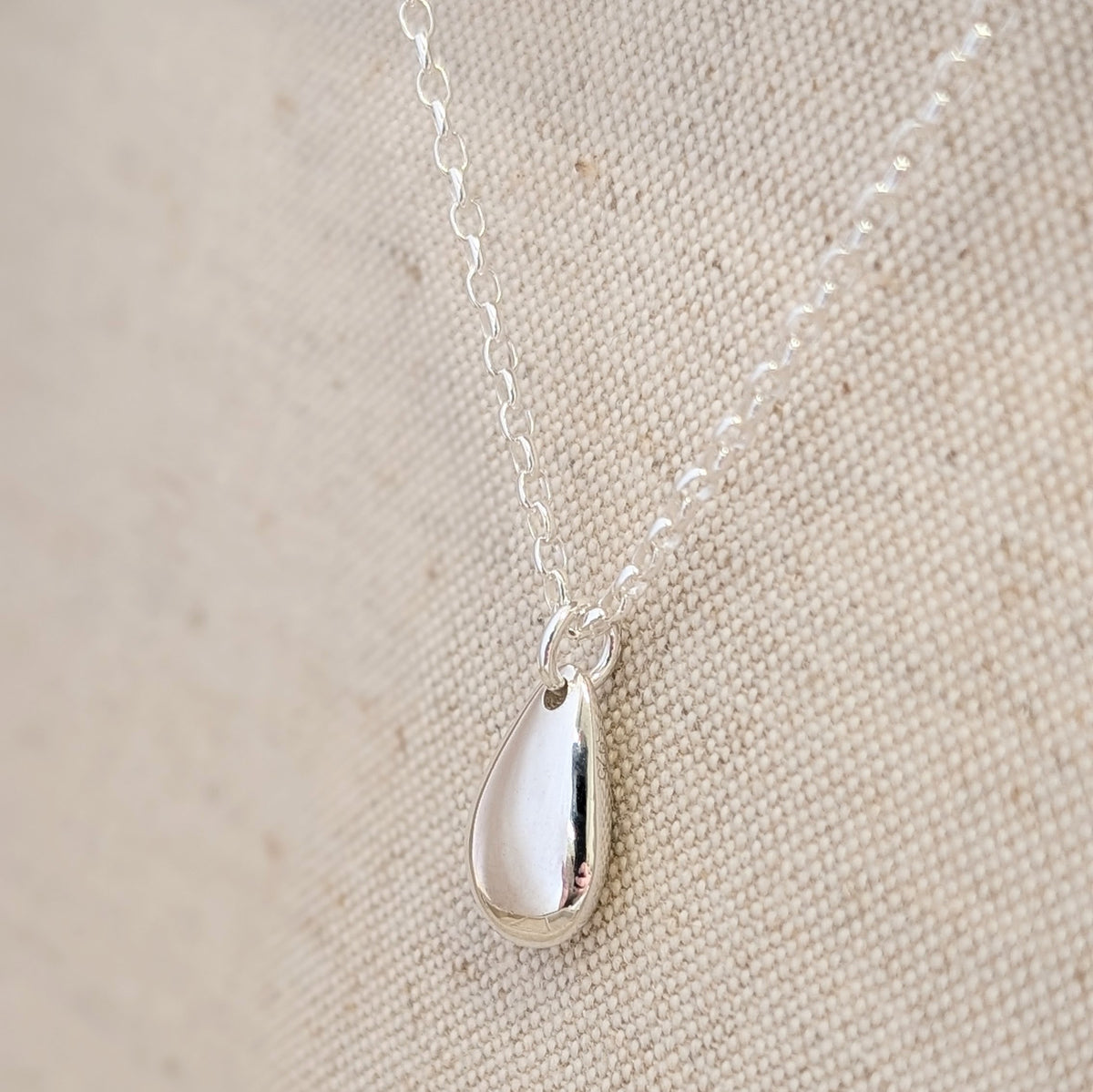 Effie Heart Pebble Necklace