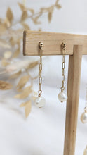Load image into Gallery viewer, Eira Drop Peal Earrings