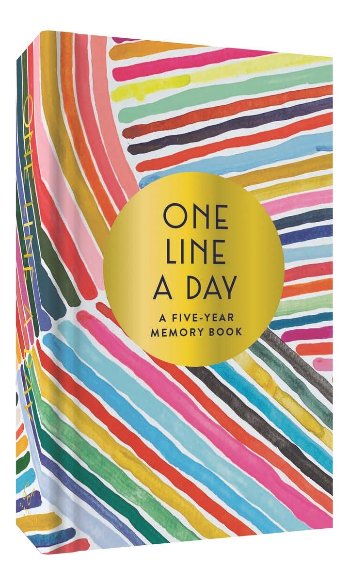 Abrams & Chronicle Books - Rainbow One Line a Day - A Five-Year Memory Book (Diary or Journal)