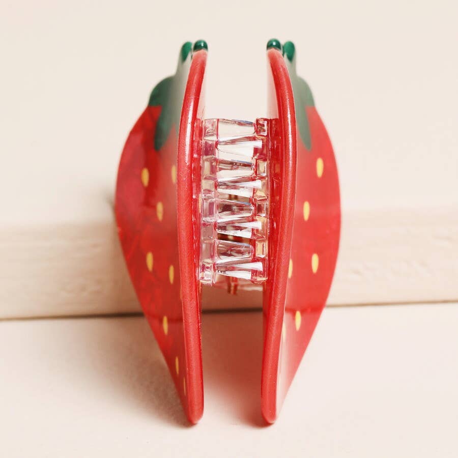 Lisa Angel (US Duties Paid) - Large Strawberry Hair clip