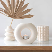 Something Different Wholesale - Cream Speckle Bubble Oil Burner and Wax Warmer