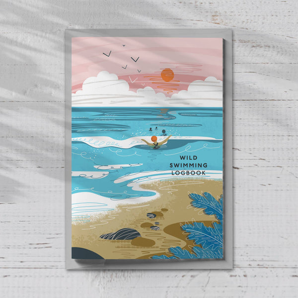 Onneke - Wild swimming logbook into the sea - sea swimming notebook