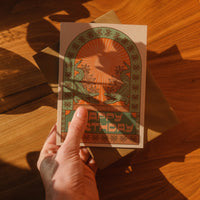 cai & jo - Happy Birthday card: With cello wrap