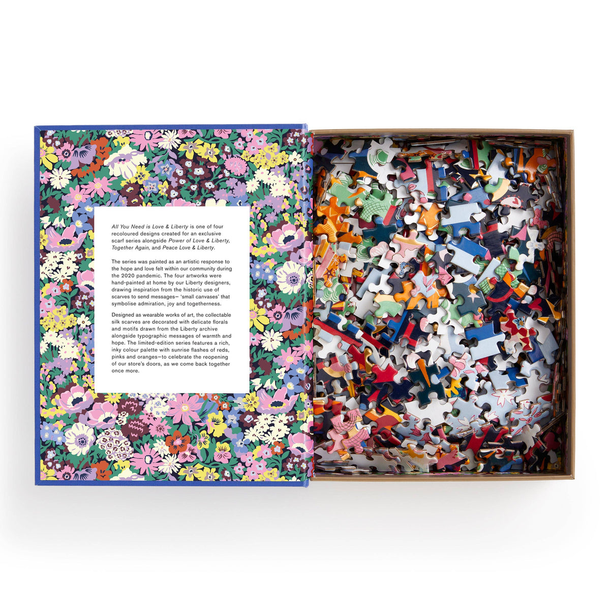 Abrams & Chronicle Books - Liberty All You Need is Love 500 Piece Book Puzzle (Jigsaw Products)