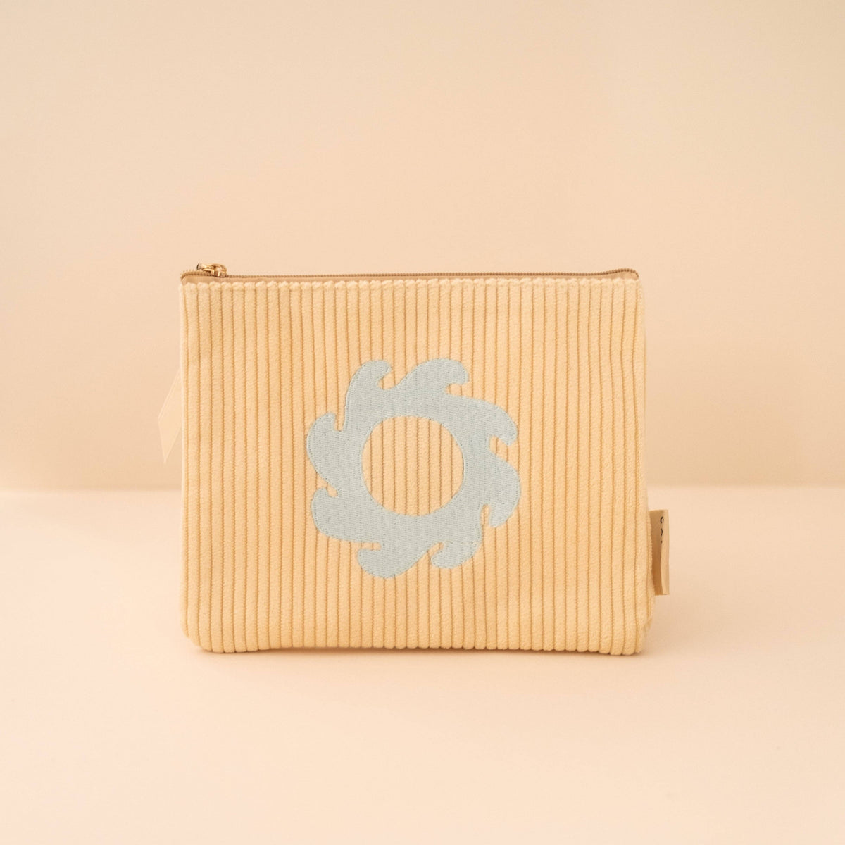 cai & jo - Corduroy Pouch in Butter Yellow