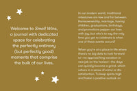 Abrams & Chronicle Books - Small Wins - A Journal to Celebrate Your Mini Milestones (Diary or Journal)